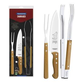 Jogo Para Churrasco 3 Pçs Tramontina 22399075
