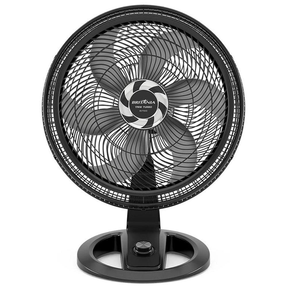 Ventilador de Mesa BVT500 Maxx Force, 45 cm, Preto
