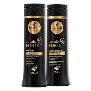 Kit Haskell Cavalo Forte Shampoo + Condicionador 300Ml