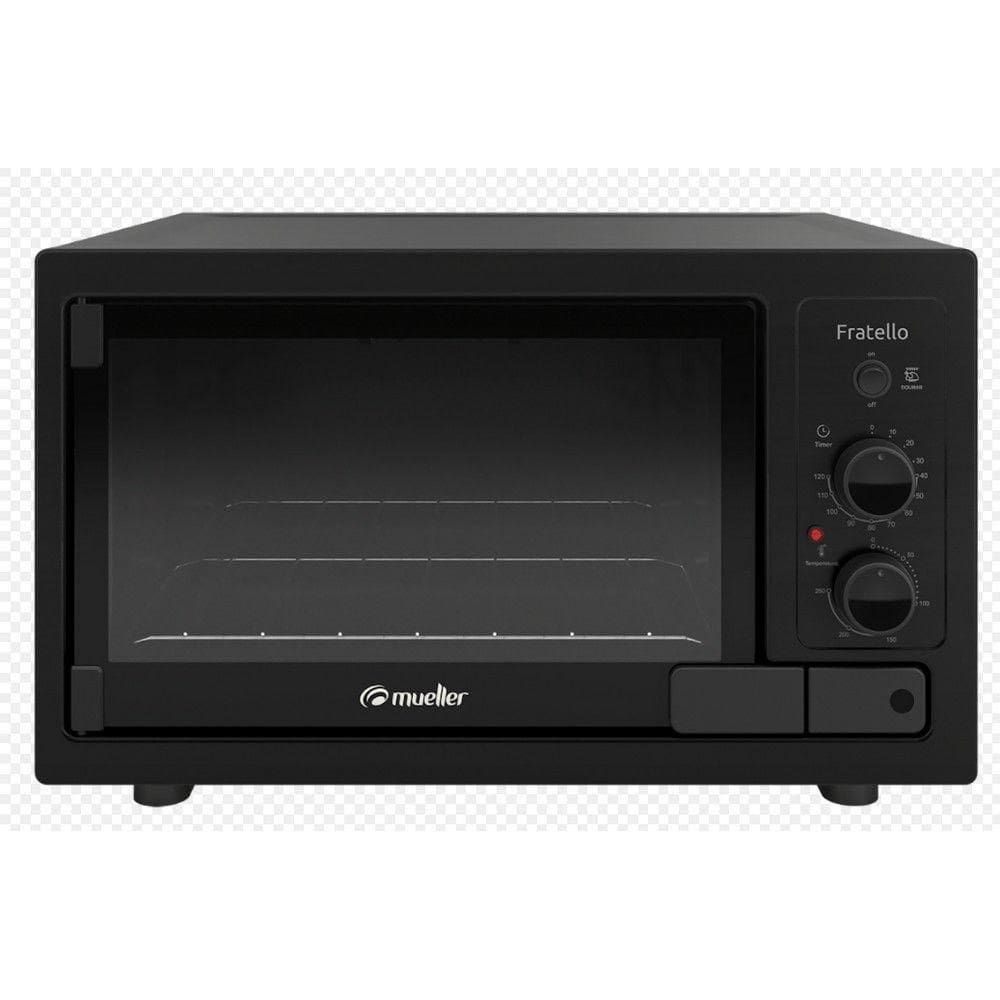 Forno Elétrico De Bancada Fratello Grill 44 Litros Mueller Preto Fosco 220v