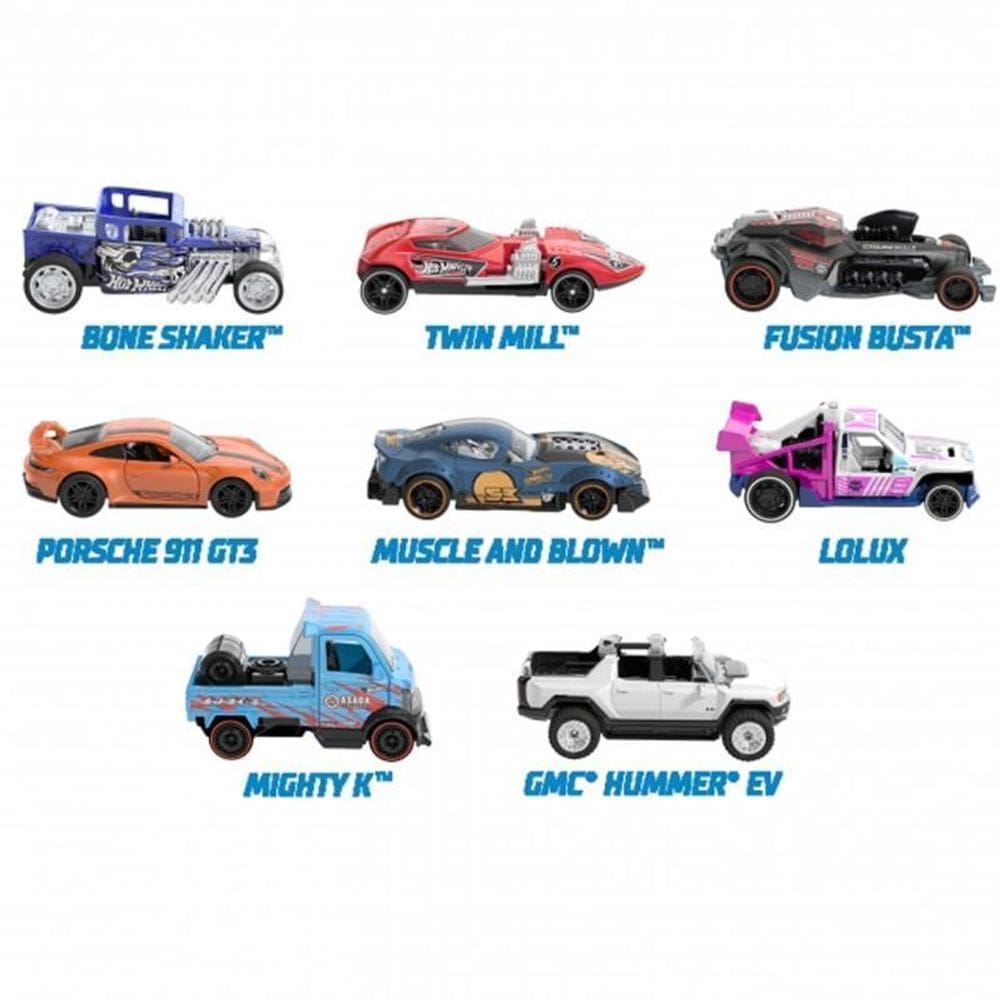 Hot Wheels Carros Pullback Surpresa T1122 83 Hpr70