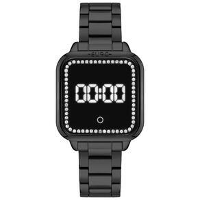 Relógio Euro Feminino Fashion Fit Led Preto - Eumd2404Ac/4P