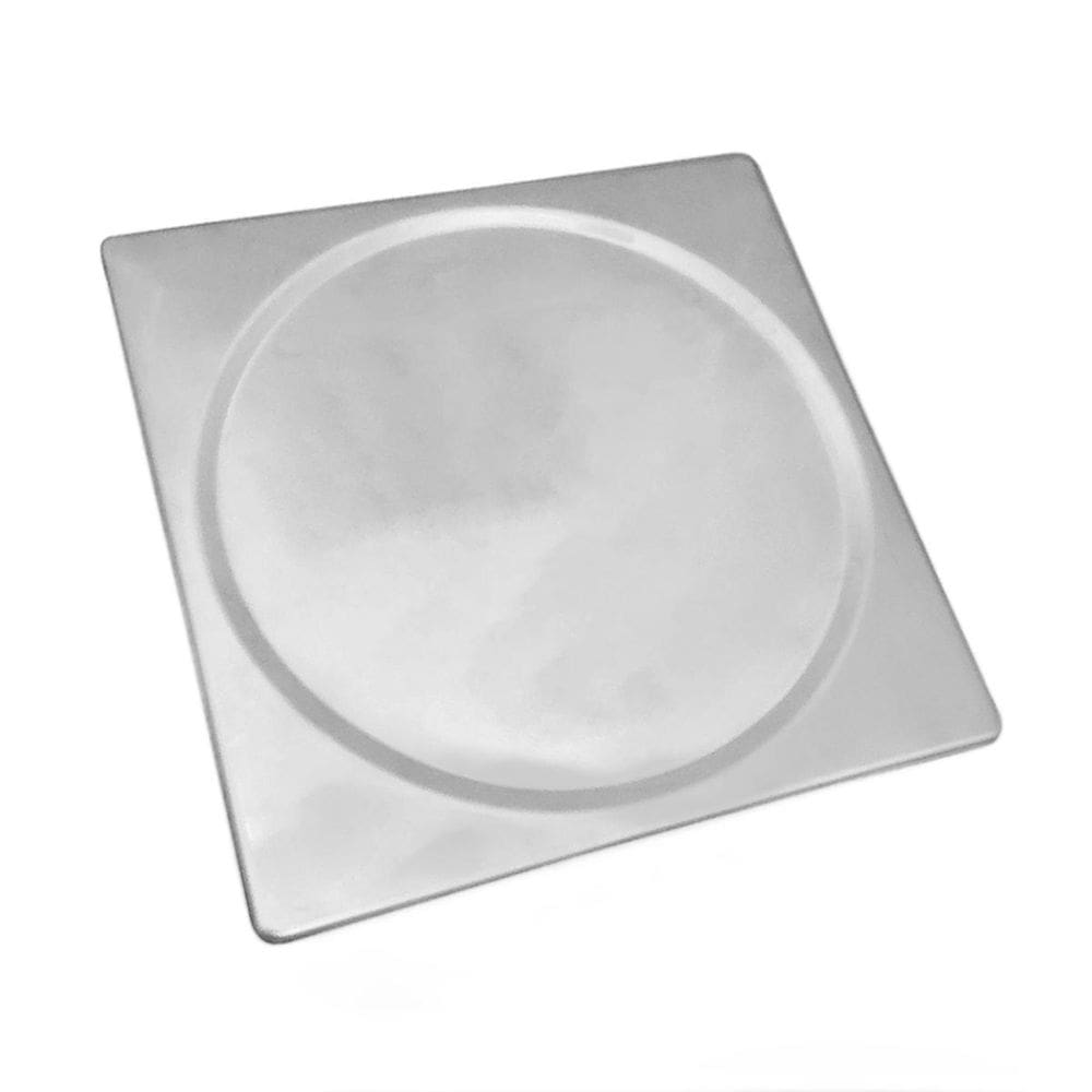 Tampa Cega 15X15 Inox Tampão Caixa Sifonada Ralo Quintais