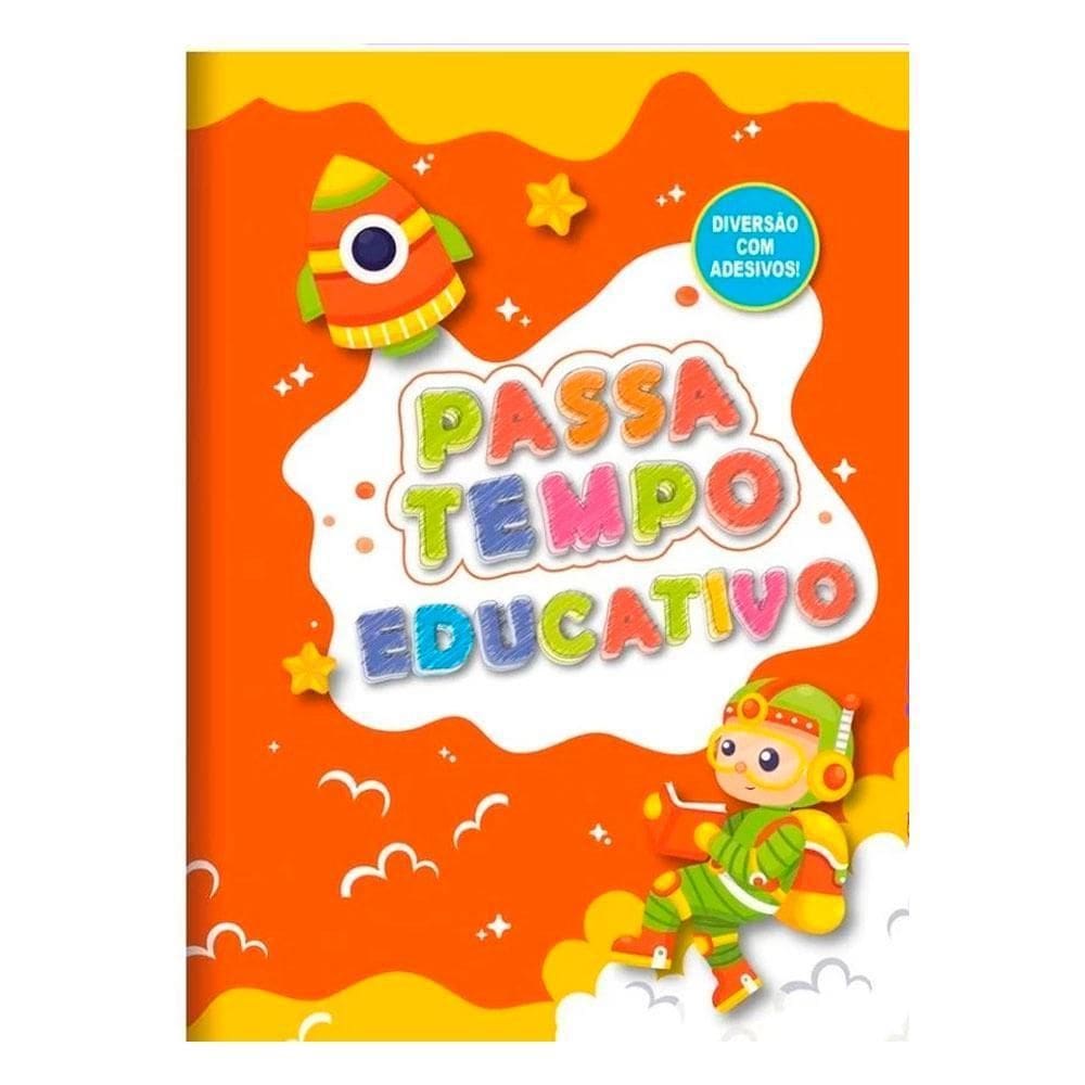 Caderna De Atividades 16Fls Passatempo Educativo Animativa