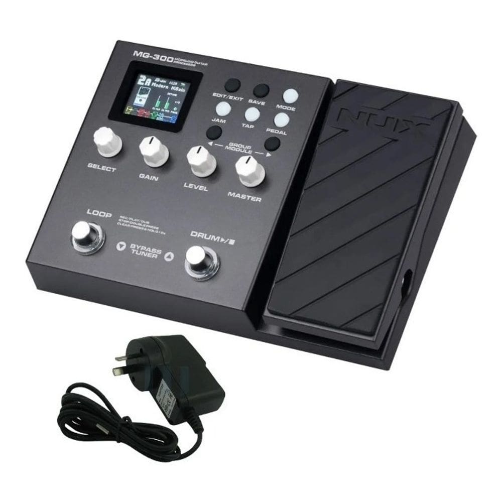Pedaleira Multi-Efeitos Para Guitarra Nux Mooer Mg300