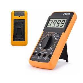 Multimetro Digital Profissional Com Capacímetro Bateria