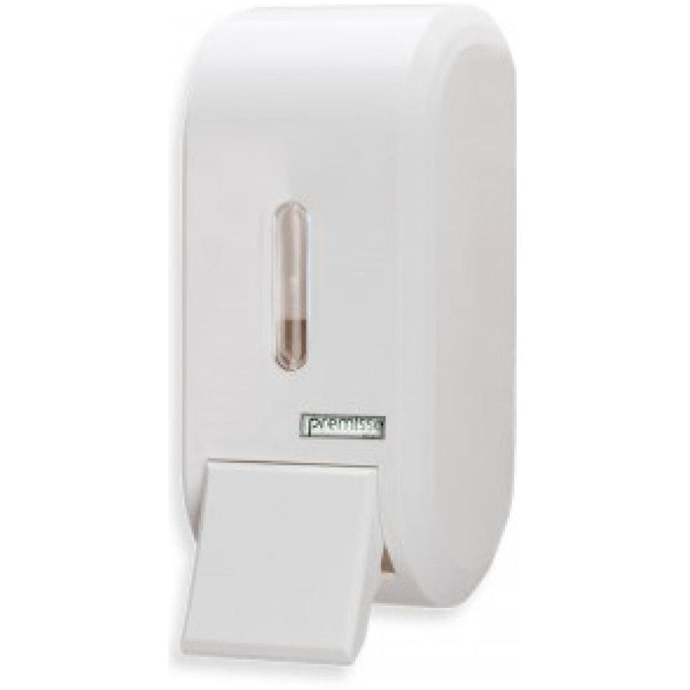 Saboneteira Compacta Branca Urban - 19x8x8 cm - Kit 6 und.