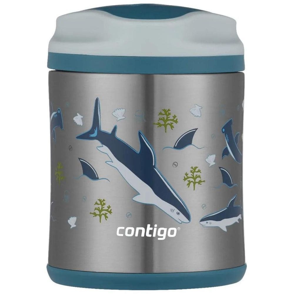 Pote Térmico Contigo Kids Tubarão 295Ml