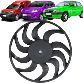 Eletroventilador Ventoinha Fiat Fiorino Uno Palio Mobi Siena