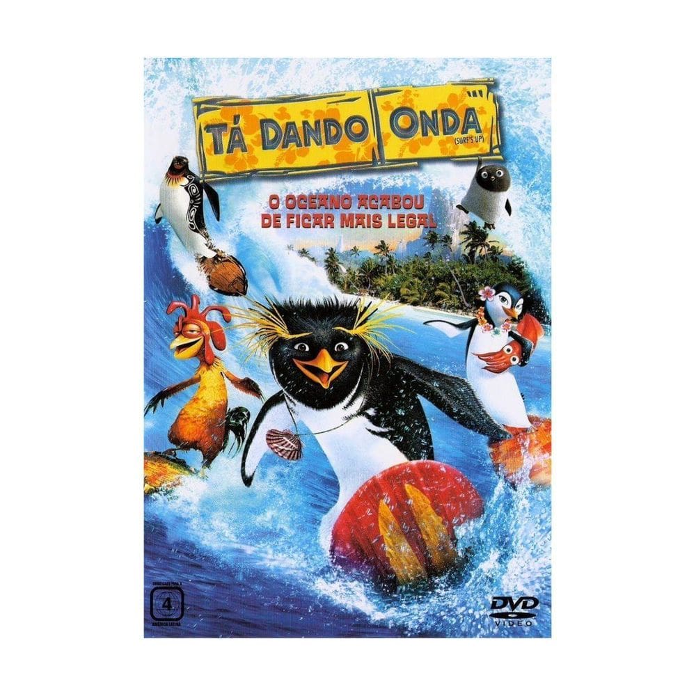 Tá Dando Onda - Dvd Surfs Up 2007