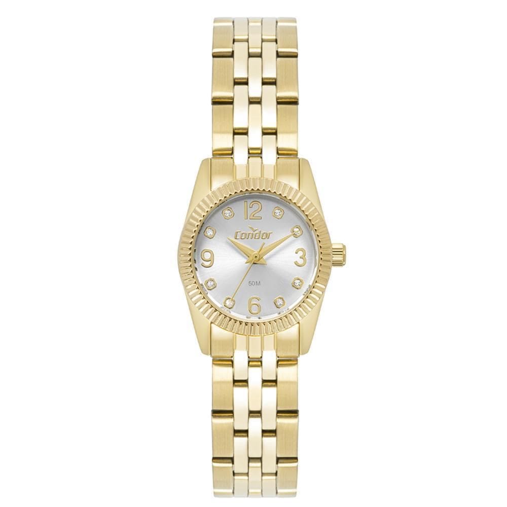 Relógio Condor Feminino Ref: Co2035Njh/4K Social Dourado