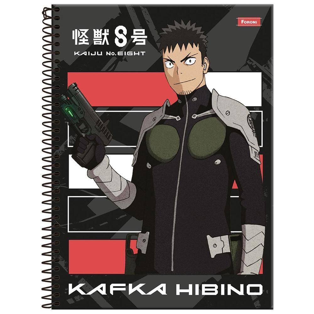Caderno Univ 10 Matérias 160Fls Kaiju N 8 Kafka Foroni