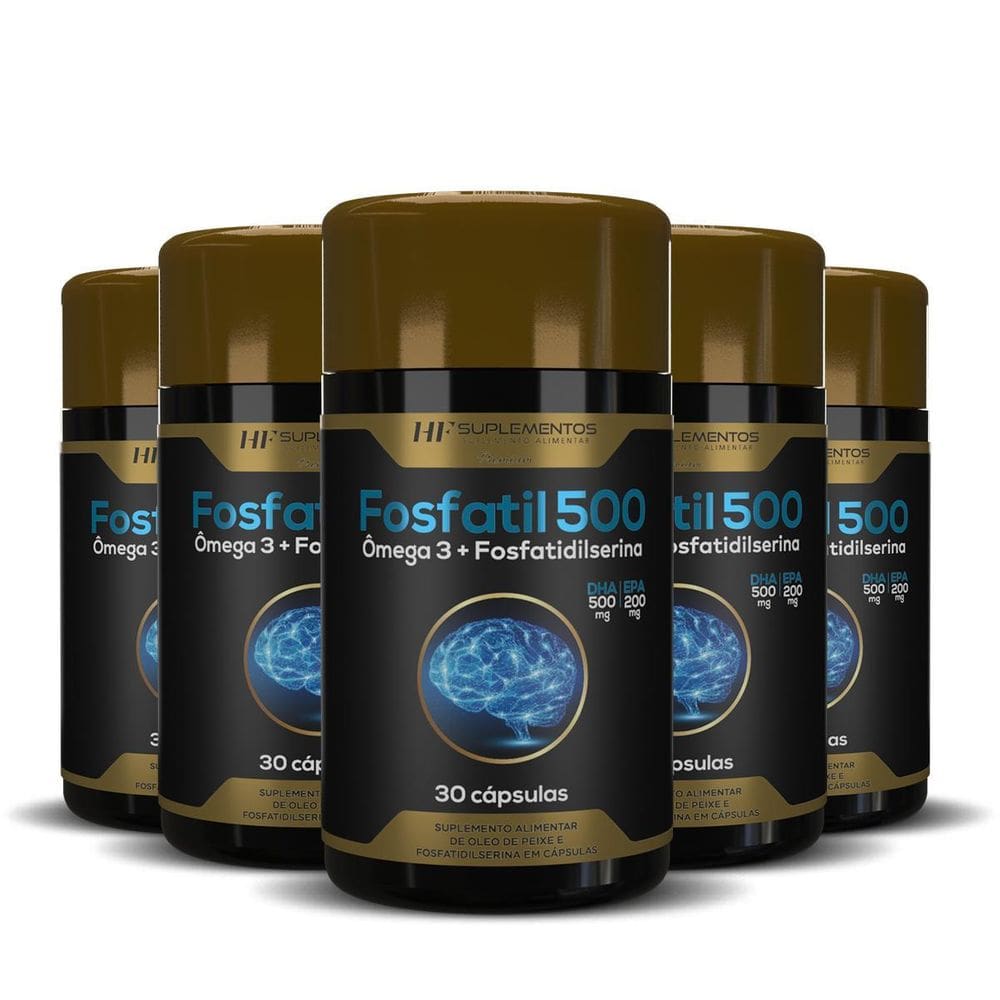 5X Fosfatil 500 Omega 3 + Fosfatidilserina 30Caps Hf
