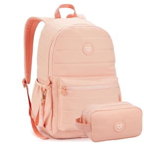 Mochila De Costas 18 Laptop Escolar Passeio E Estojo Duplo