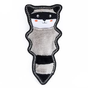 Brinquedo de pelúcia para cães ZippyPaws Z-Stitch Skinny Peltz Raccoon 32 cm