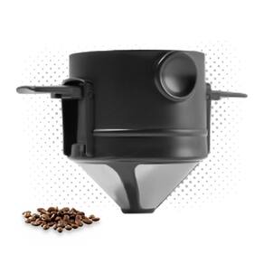 Coador De Café Compacto Reutilizável Para Viagem