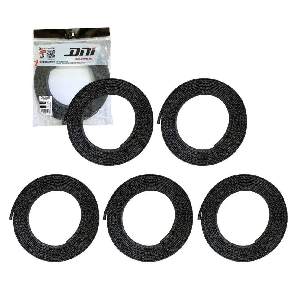 Kit 5 Malha Nautica Expansiva 12Mm 5 Metros Antichama Dni