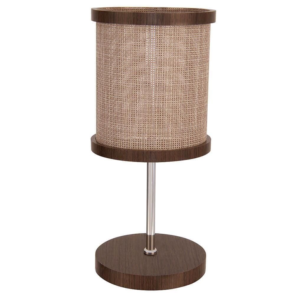 Abajur Oxford Mini Imbuia G9 Led 1 Lâmpada 132IB