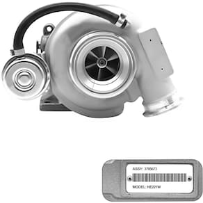 Turbina JAC T140 2011 a 2023 4BTAA 4.5 HE221W Holset