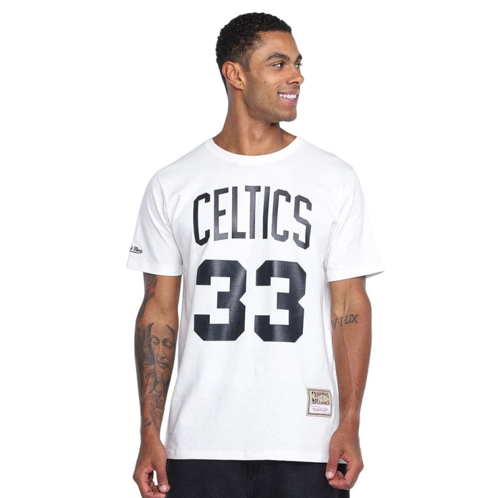 Camiseta Mitchell & Ness Boston Celtics Bird