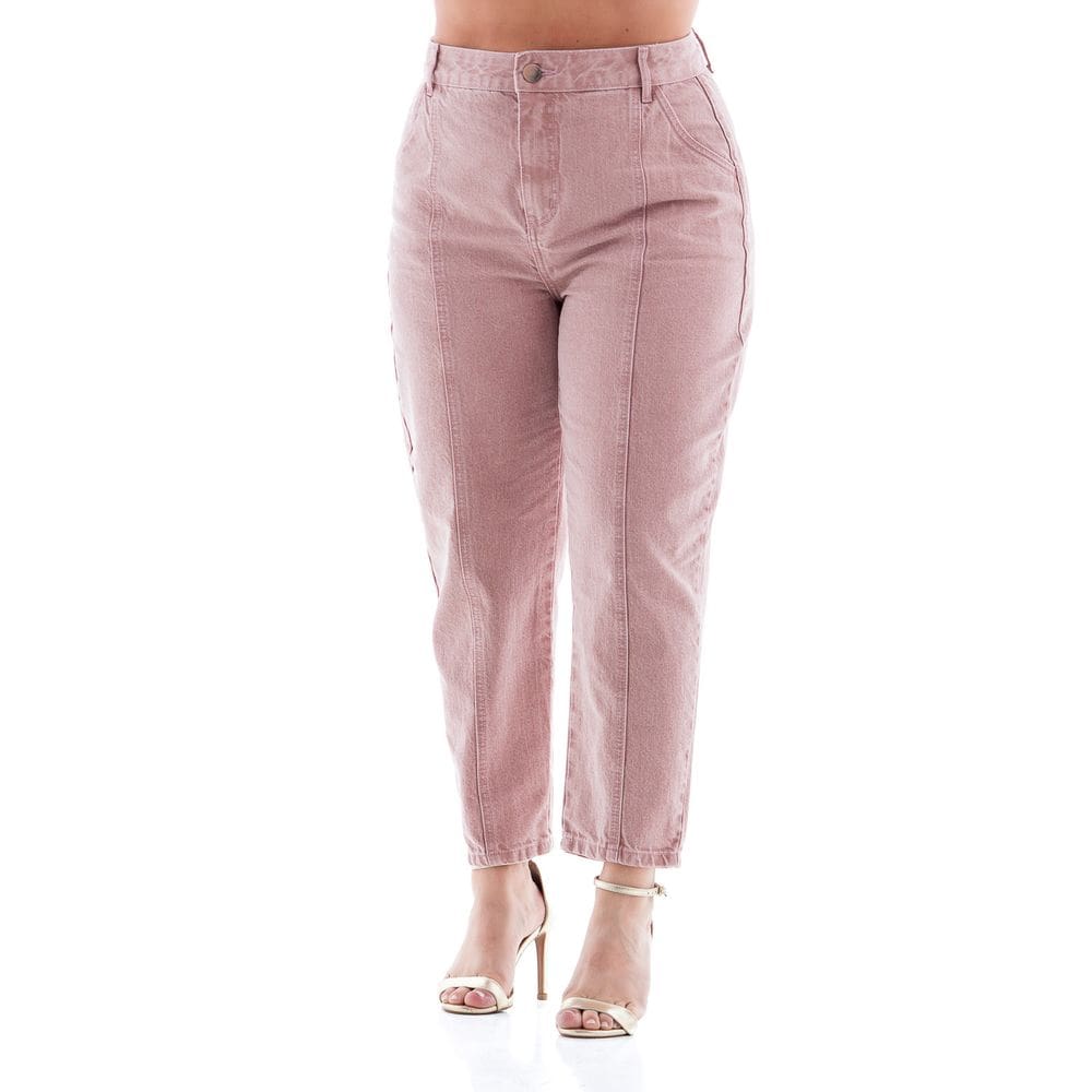 Calça Collor Feminina Arauto Barrel Premium Denim