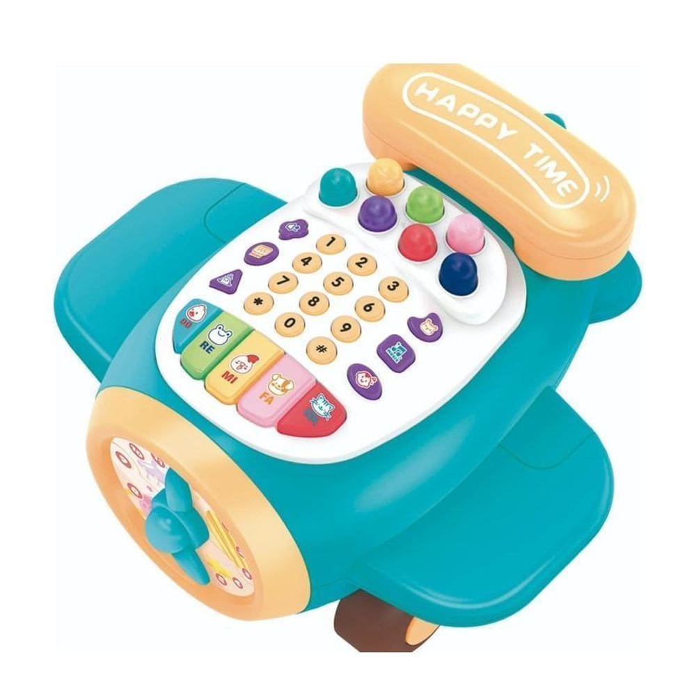 Brinquedo Avião Musical Piano Com Luz E Som - Zippy Toys