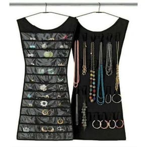 Porta Joias Organizador De Bijuterias Vestido Para Cabide