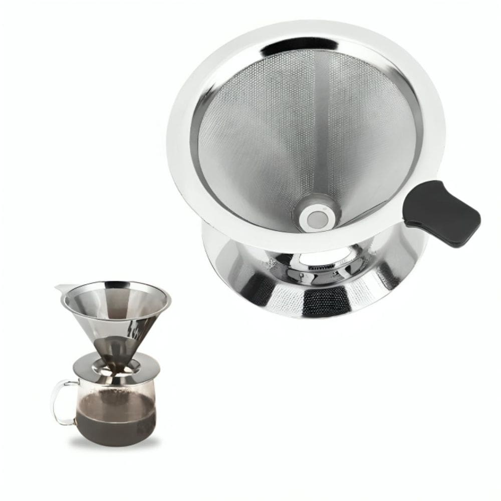 Coador Café Aço Inox Ecológico 103 Sem Papel