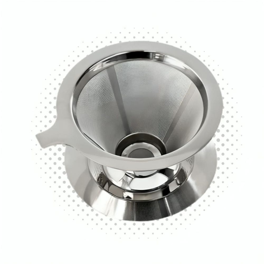 Filtro Café Permanente Reutilizável Aço Inox
