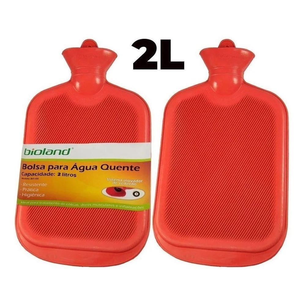 Bolsa Compressa De Água Quente Corporal 2 Litros - Bioland