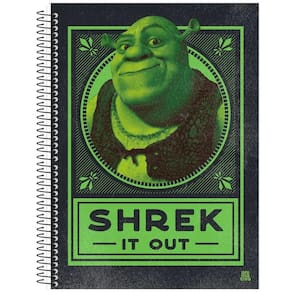 Caderno Univ. 80 Folhas DreamWorks Shrek - Animativa