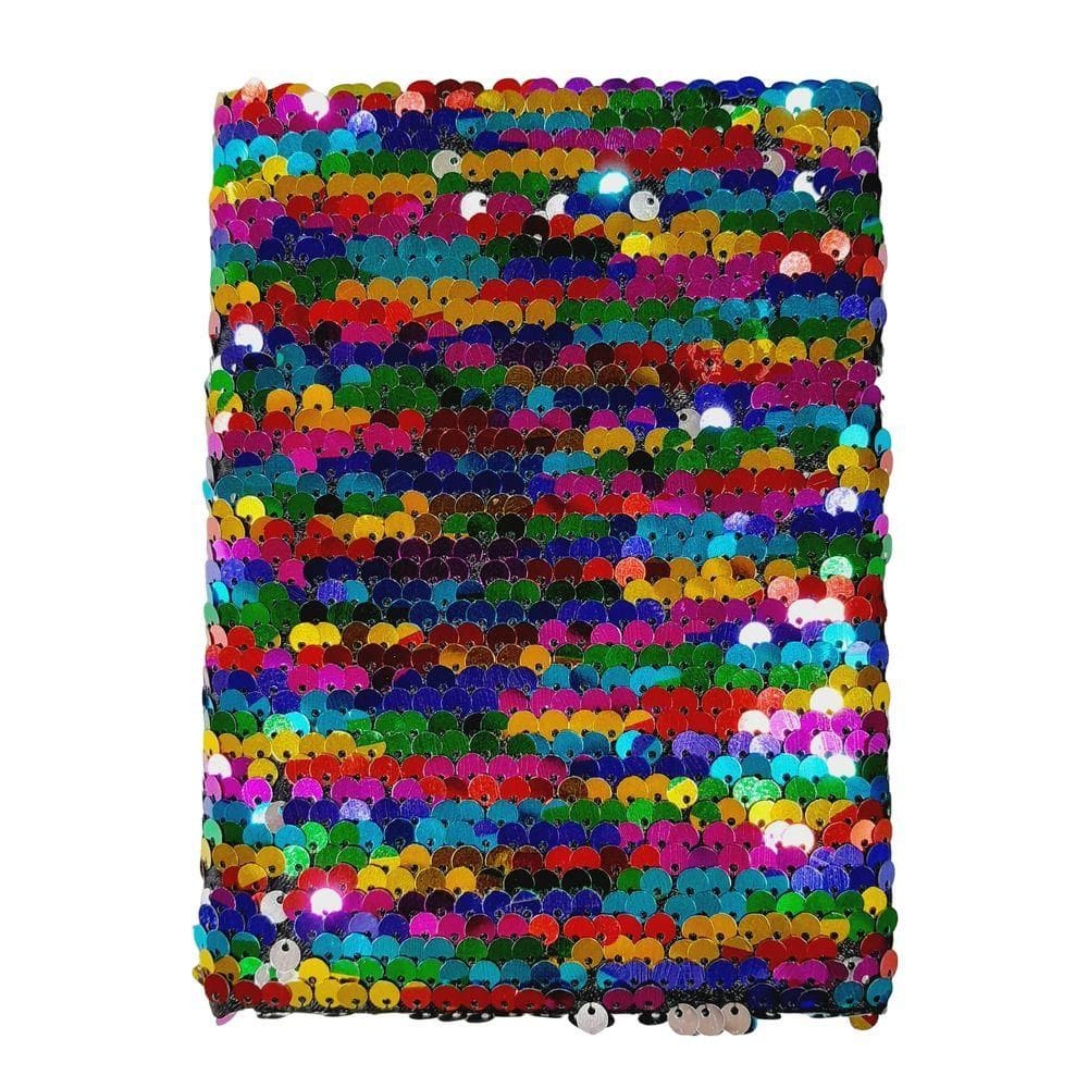 Agenda Permanente Anotações 80 Folhas Paetê Colorido- Quanhe