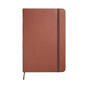 Agenda Brochura Permanente 80 Folhas Marrom - Quanhe