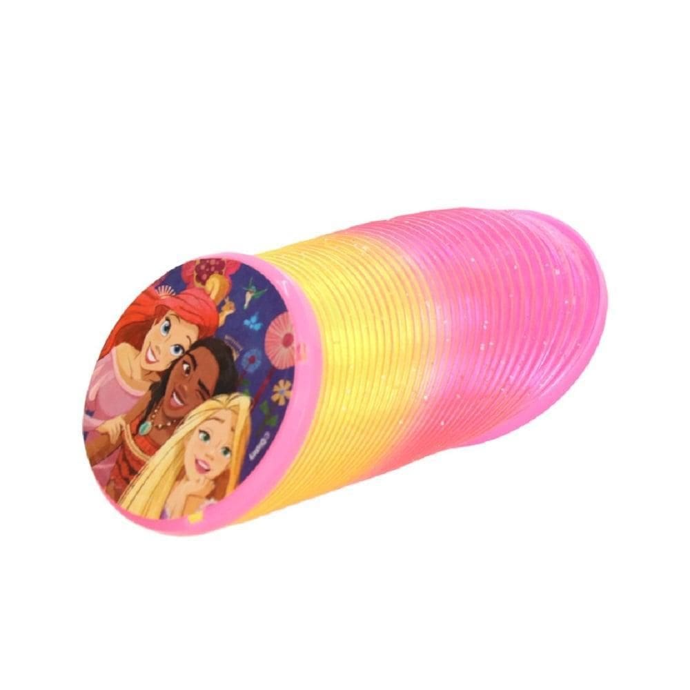 Brinquedo Infantil Criança Mola Maluca Disney Princesa C/Luz