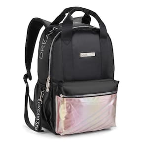 Mochila De Costas 16 Metalizada Feminina Escolar Passeio