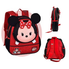 Mochila Infantil Minnie Escolar Passeio Para Costas Diversão