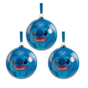 Bola Natalina 6Cm Disney Stitch C/6 1026643 Cromus