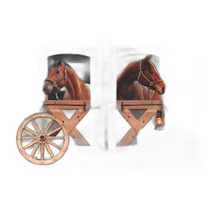 Fundo Fotográfico Em Tecido Cavalos 1,50X2,20