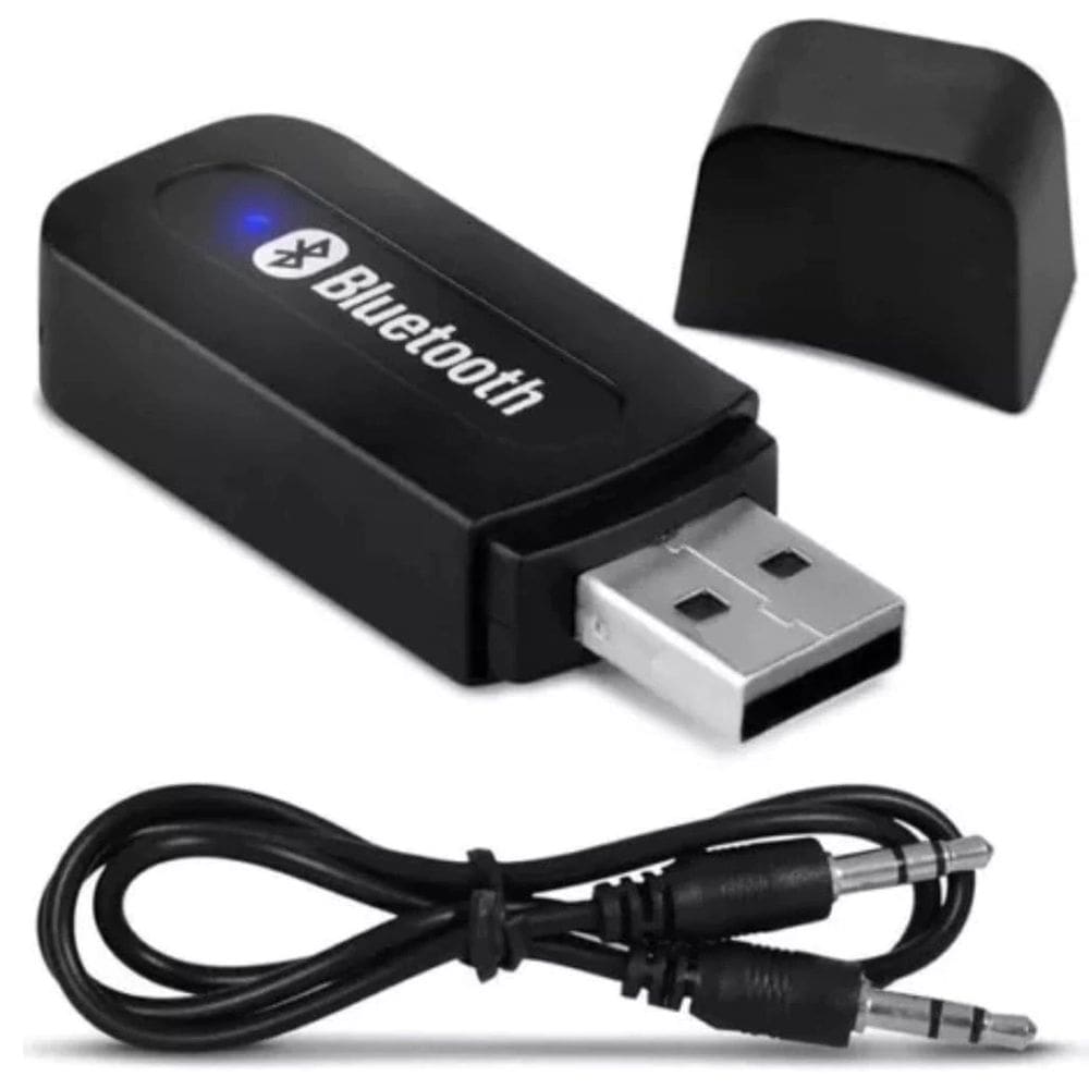Adaptador Bluetooth Usb P2 Áudio Carro Stereo Transmissor