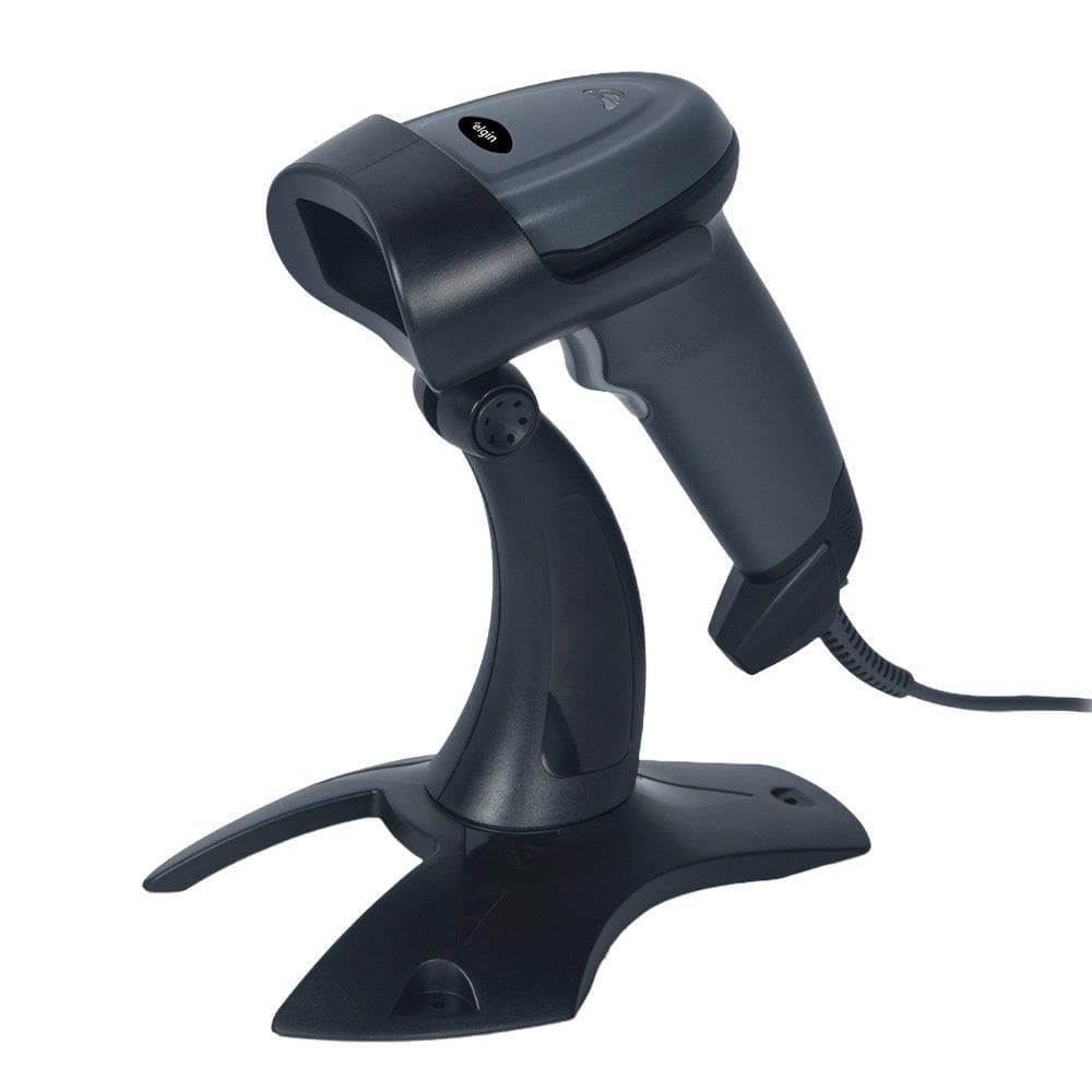 Leitor Código De Barras Elgin/Bematech BR520 | 1D e 2D, USB, Preto