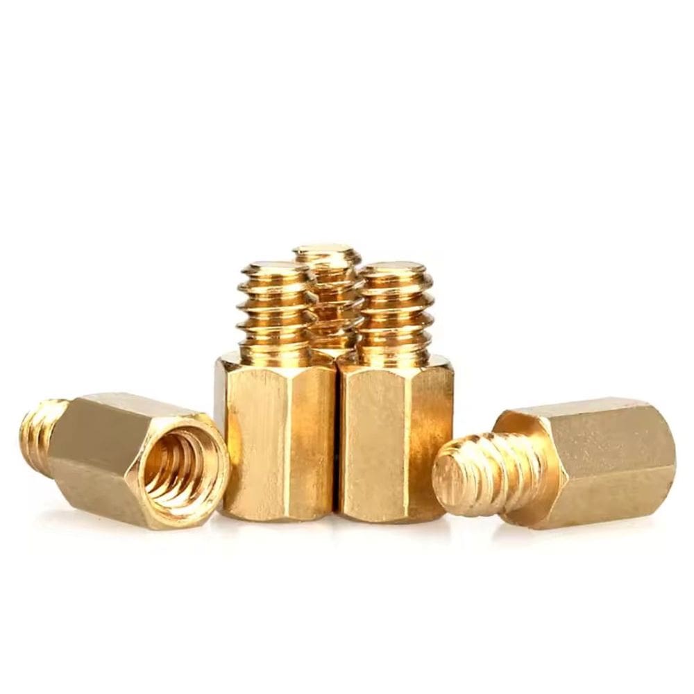 576x Espaçador Suporte Placa Mãe Stand Off Cobre Parafuso Gabiente PC M3x6mm
