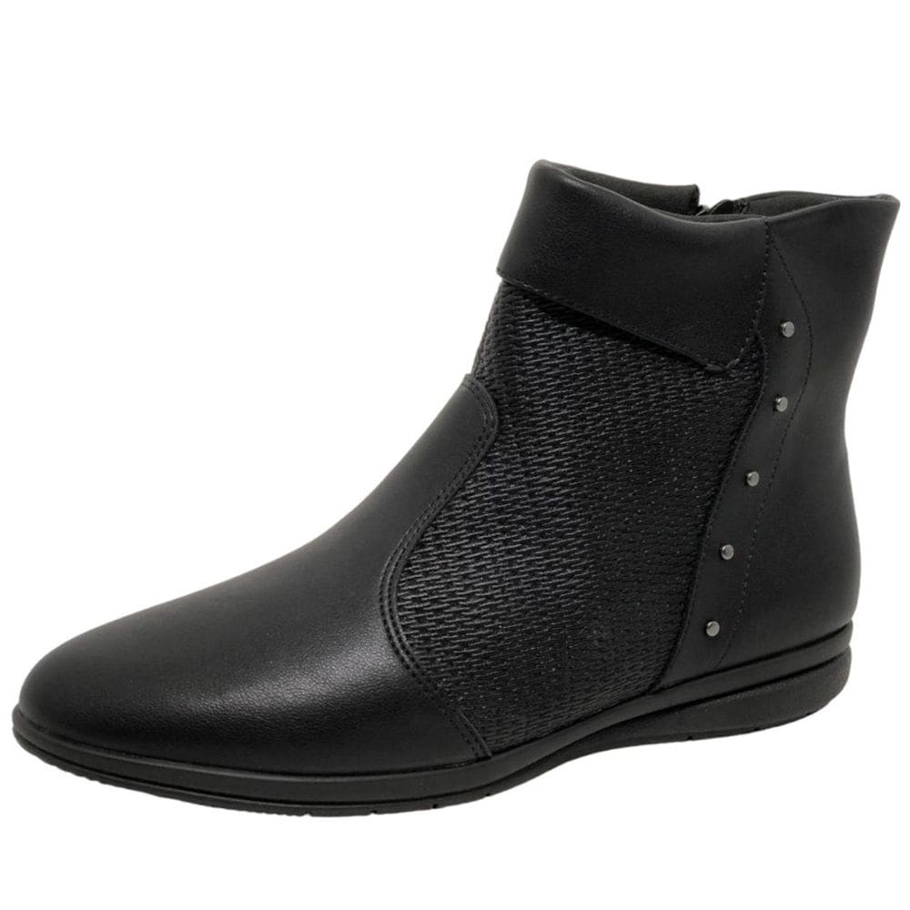 Bota Feminina Cano Baixo Rasteira Conforto Piccadilly