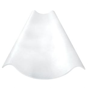 Telha PP Pequena 01 Onda Translucido PF177 Granplast
