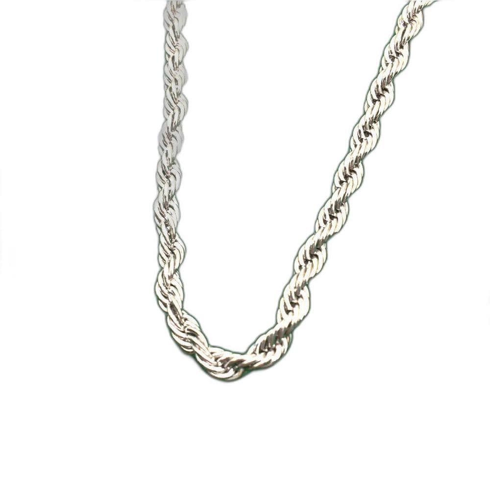 Corrente Aço Inox 316L Cordão Baiano 3Mm 70Cm