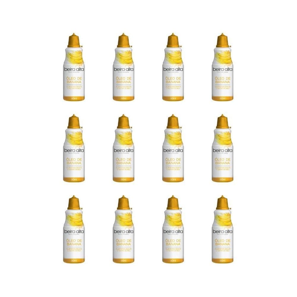 Oleo De Banana Beira Alta 90Ml-Kit C/12Un
