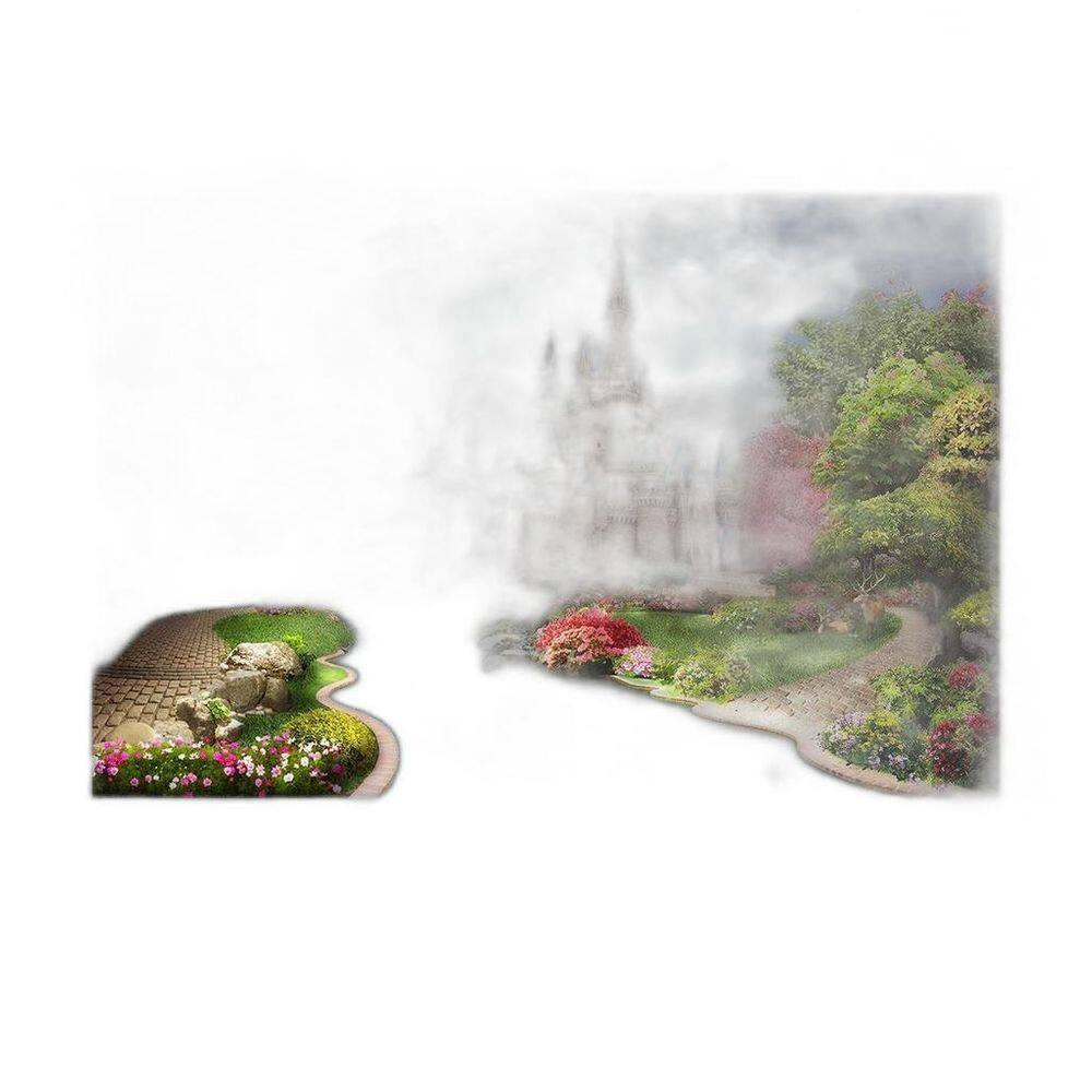 Painel Retangular Sublimado Castelo Realeza 2,0X1,5 Frt-4171
