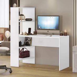 Escrivaninha Office com Estante Integrada NT2105 Notável