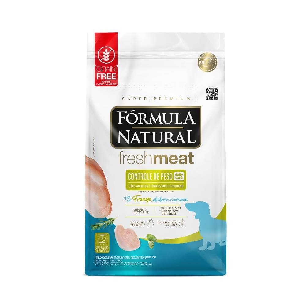 Ração Fórmula Natural Cães Fresh Meat Raças Mini e Pequenas 7kg