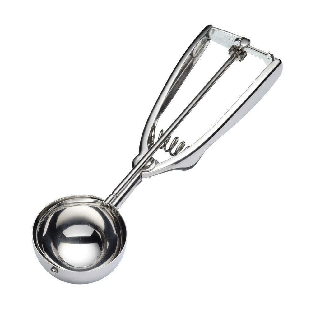 Colher de Sorvete Inox Anatômica 22cm - Aço Inox