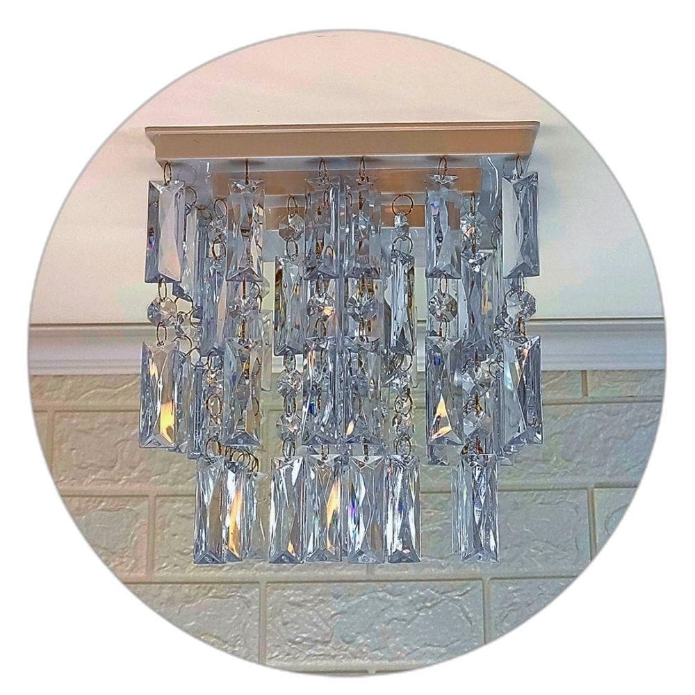 Lustre Quarto Luminaria Para Decoração Paflon Iluminação